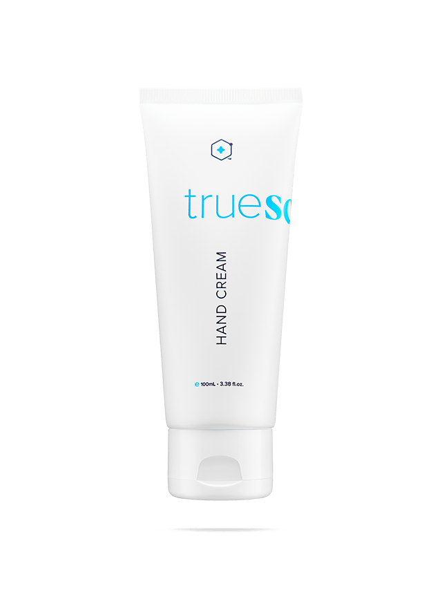 Bottle of TrueScience Hand Cream