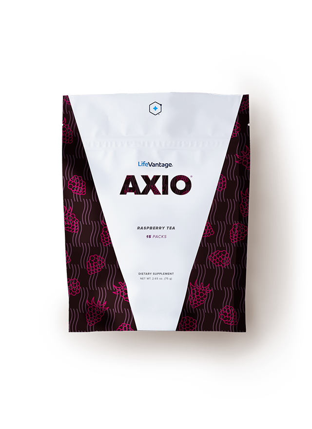 Axio Raspberry Tea package