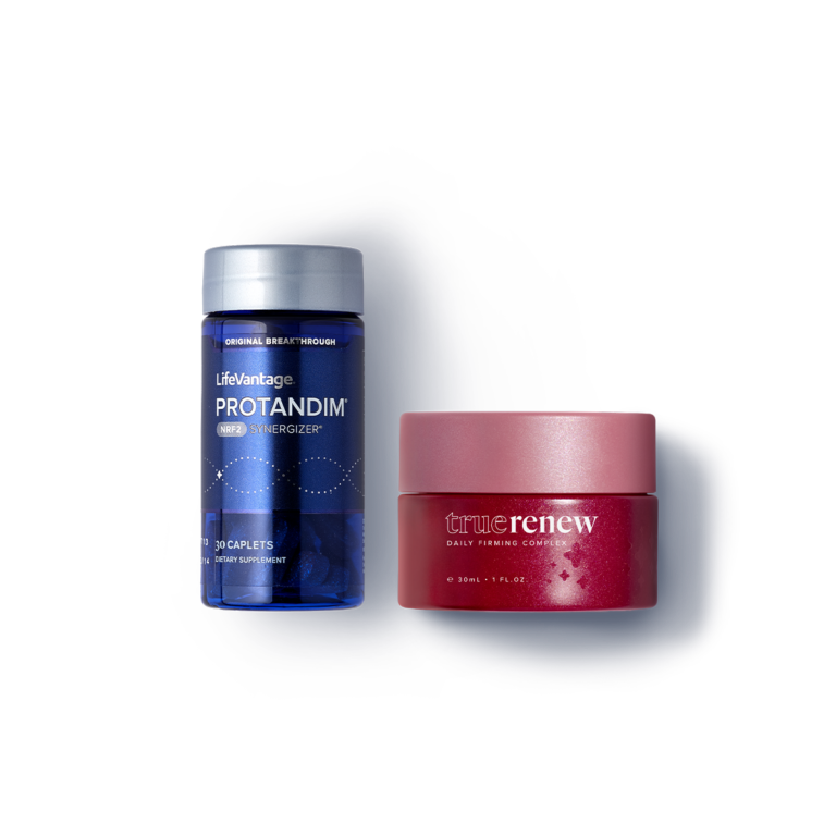 Life Vantage Activation duo: Protandim bottle and Renew Jar