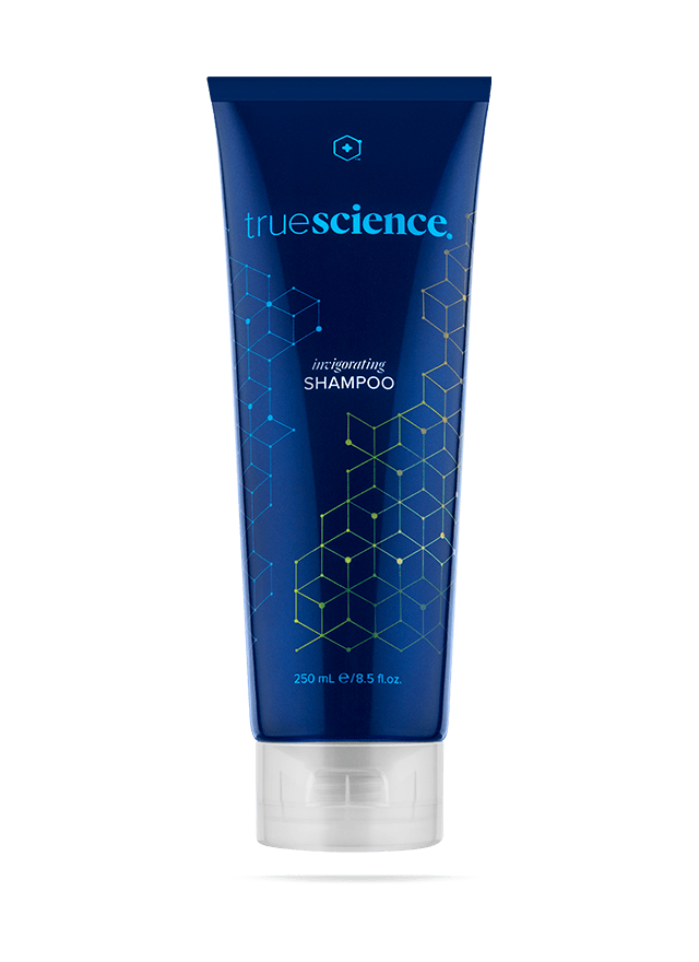 Bottle of TrueScience Shampoo