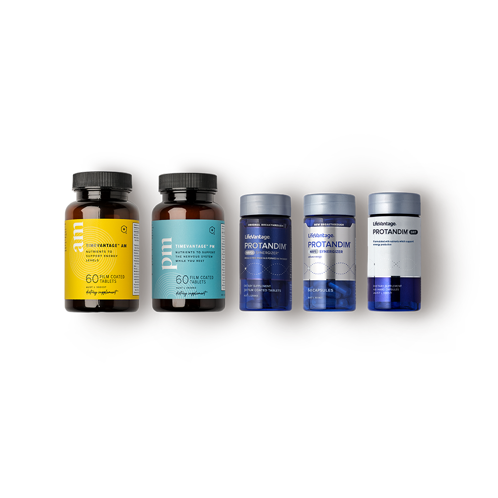 LifeVantage® TimeVantage™ Nutrient System + Protandim® Tri-Synergizer Bundle