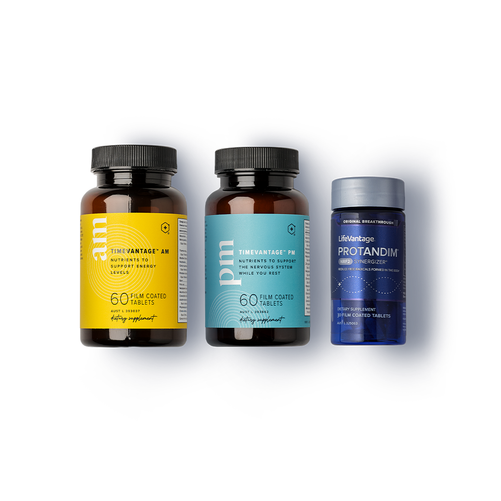 LifeVantage® TimeVantage™ Nutrient System + Protandim® Nrf2 Synergizer Bundle®