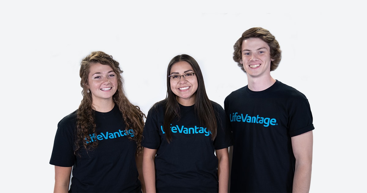 Three LifeVantage Employees.