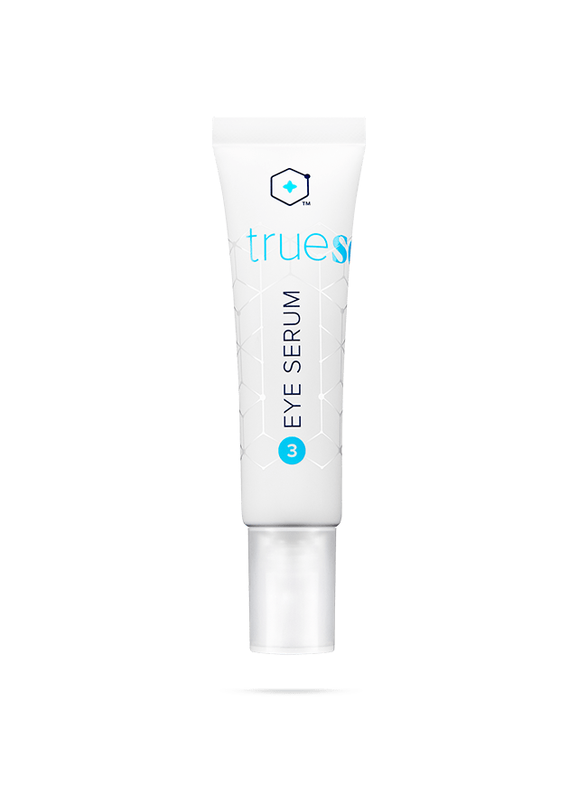 Bottle of TrueScience Eye Serum