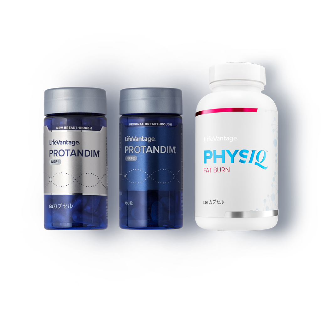 NRF1、NRF2 ライフバンテージ　プロタンディム　３セット プロタンディムNRF1・2+ファットバーンセット | LifeVantage