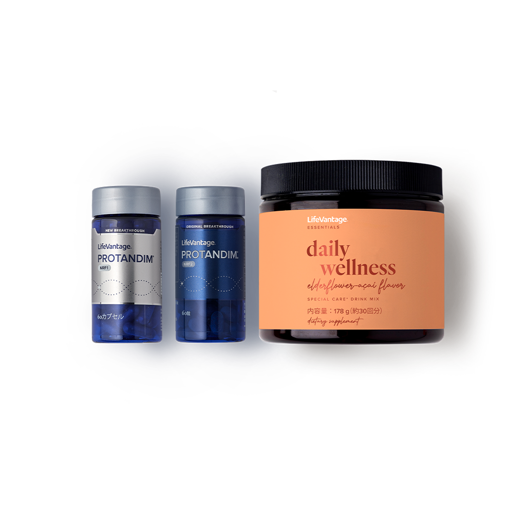 プロタンディムNRF1・2+デイリーウェルネスセット | LifeVantage 日本 (ja)