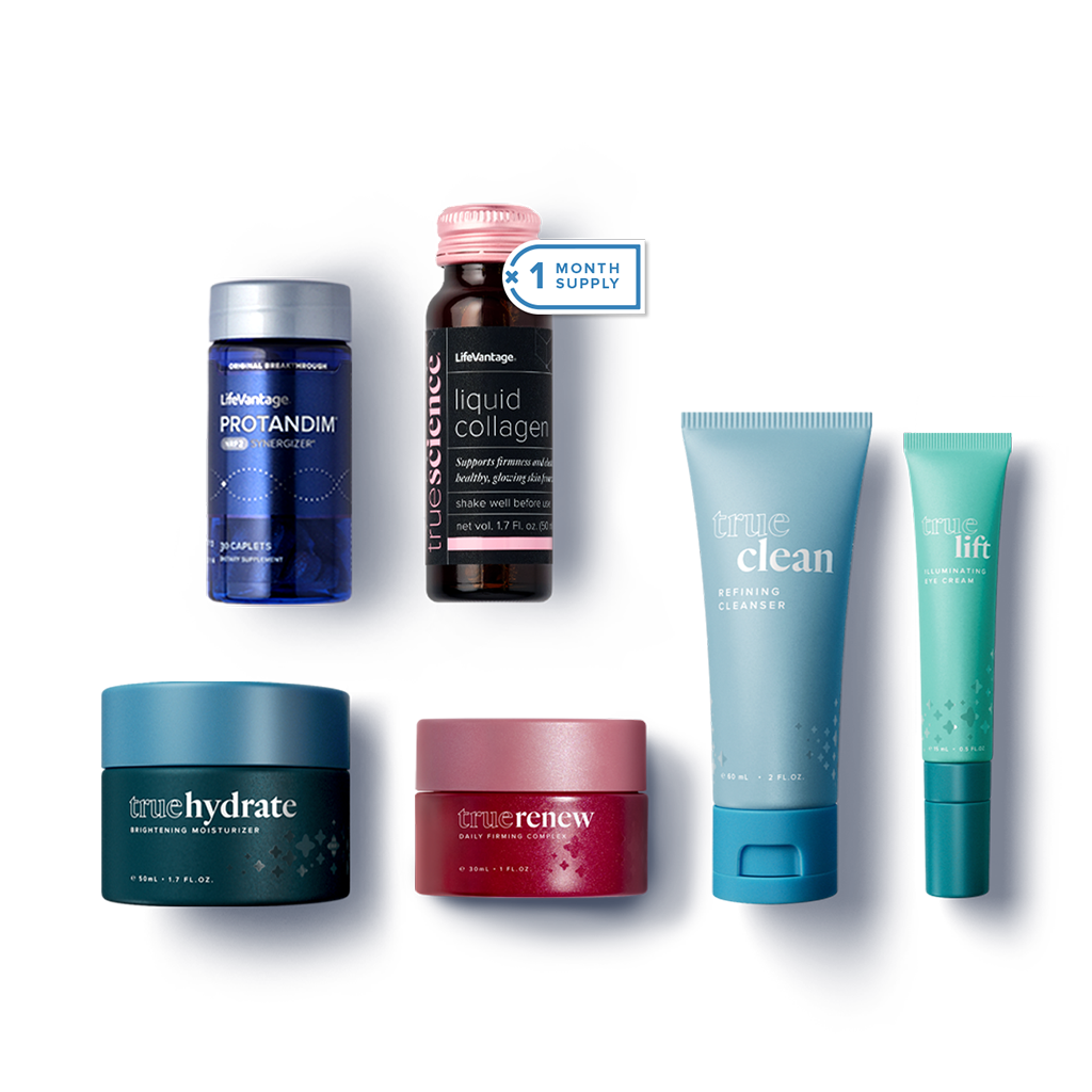 LifeVantage® Healthy Glow + Activated Skin Care Collection