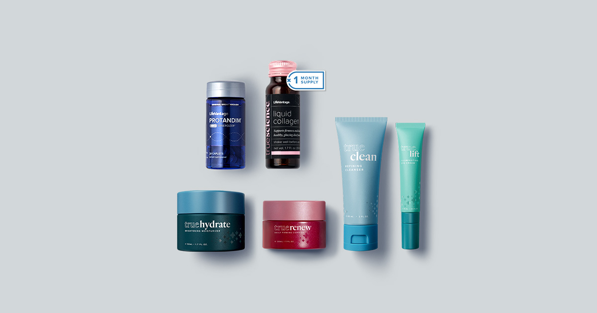 LifeVantage® Healthy Glow + Activated Skin Care Collection